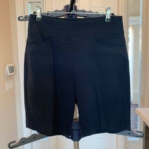 Attyre NY Navy Blue Shorts sz 6